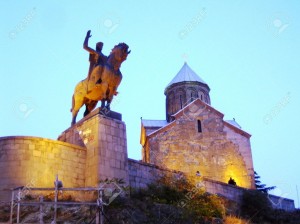 3107396-Statue-of-King-Vakhtang-and-Metekhi-church-in-Tbilisi-Stock-Photo-1024x767